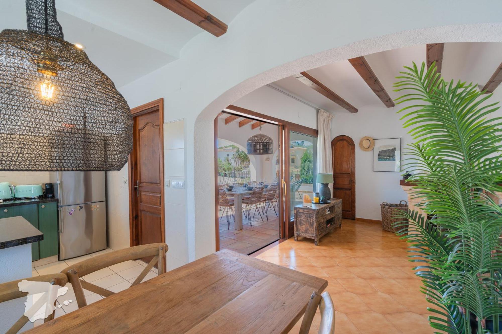 Vila Costablancadreams Casa La Cereza In Moraira Exteriér fotografie