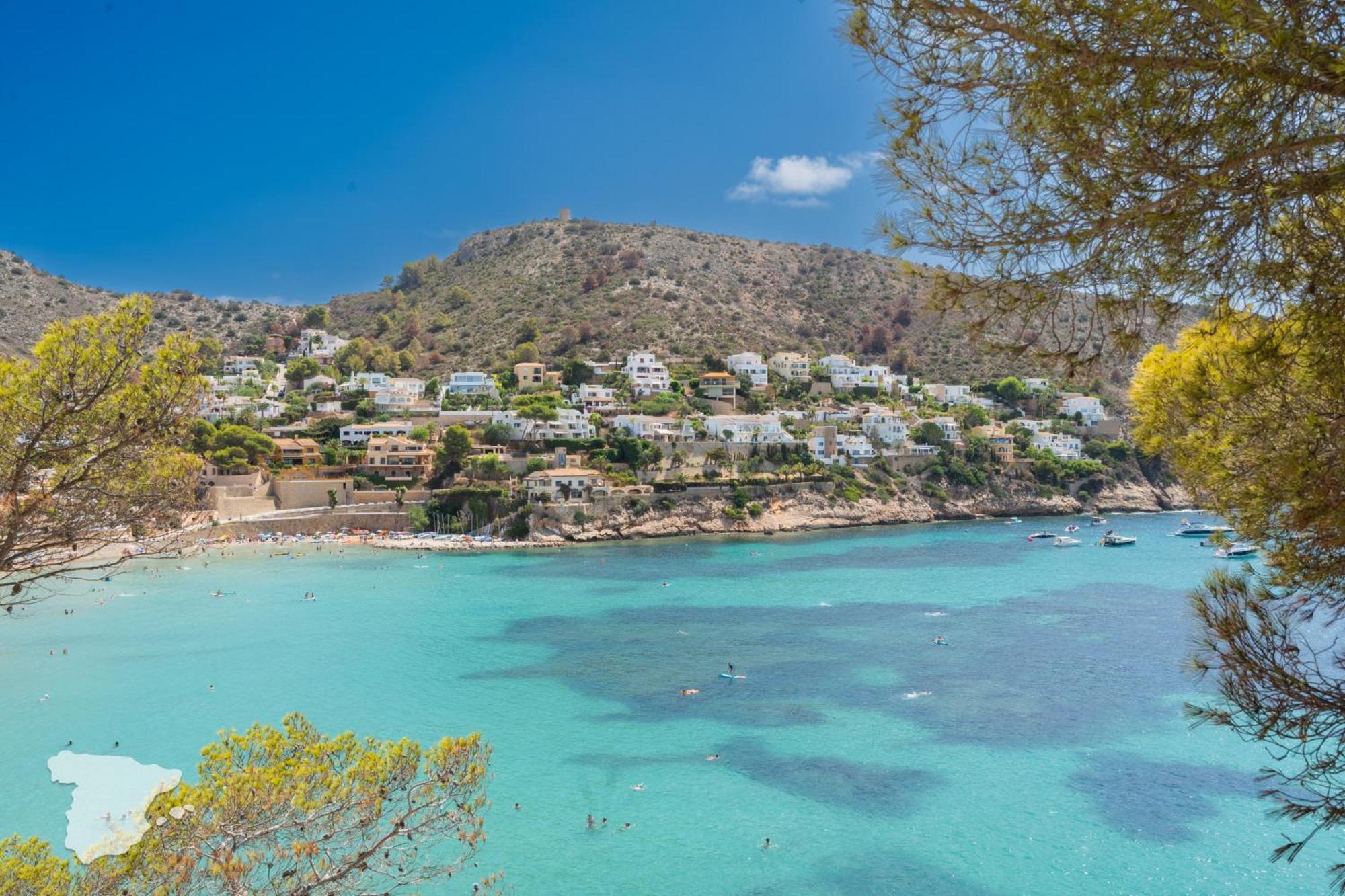 Vila Costablancadreams Casa La Cereza In Moraira Exteriér fotografie
